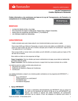 OFERTA VINCULANTE - Santander