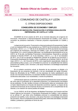 BOCYL n.&ordm; 205 24-octubre-2014 - Sede Electr&oacute;nica | Junta de
