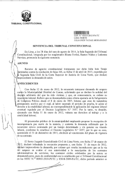 I IIIInIIPIIIIIIIIII V II - Tribunal Constitucional del Perú