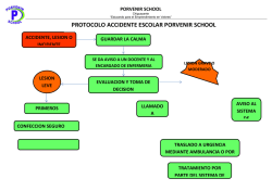 Protocolo Accidentes - Porvenir School