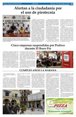 03Cancún - Ultimas Noticias Quintana Roo