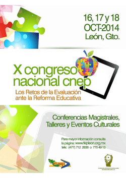 X Congreso Nacional de la CNEP