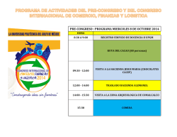 Programa del Congreso