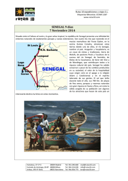 SENEGAL 9 días 7 Noviembre 2014 - Rutas 10