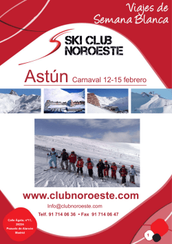 + Info - Ski Club Noroeste