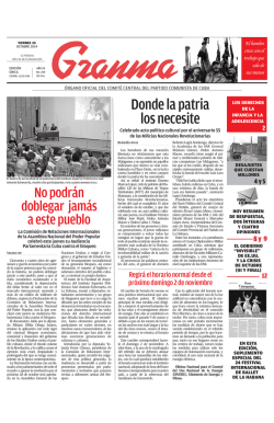 nacionales - Granma