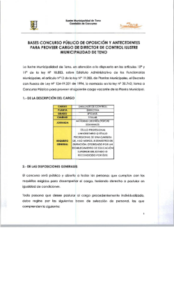 bases concurso - Teno
