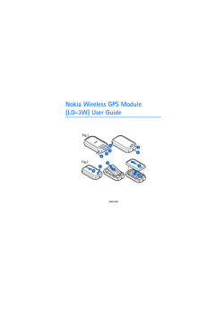 Nokia Wireless GPS Module (LD-3W) User Guide - Microsoft