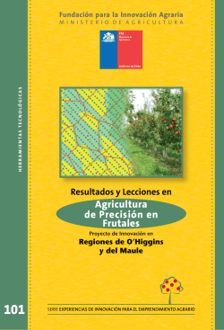 Agricultura de Precisi&oacute;n en Frutales - Biblioteca Digital - Fia
