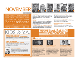 NOVEMBER - booksandbooksweb.com