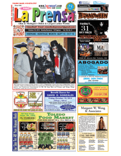October 10, 2014 - La Prensa