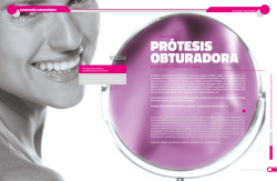 PRÓTESIS OBTURADORA - Dentista y Paciente