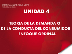 Tema 4 Teoria del Consumidor