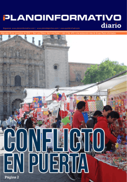 Mi&eacute;rcoles 05 de noviembre de 2014 | San Luis - Plano Informativo