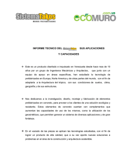informe tecnico del sus aplicaciones y capacidades - EcoMuro