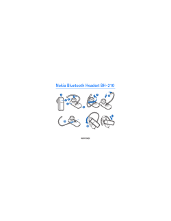 Nokia Bluetooth Headset BH-210 - Microsoft
