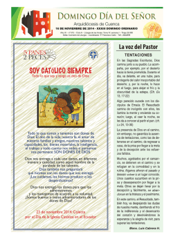 SOY CAT&Oacute;LICO SIEMPRE