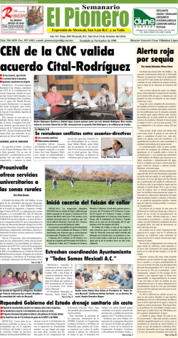 Formato PDF - Semanario El Pionero