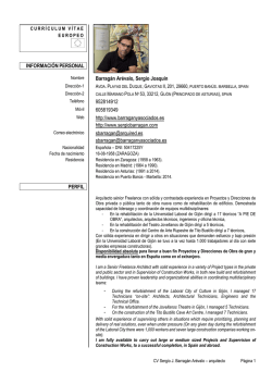 CV-SERGIO-2014 completo - Sergio J. Barragan Arevalo