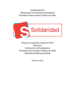 Programa Natalia Valdes (Solidaridad) - Feuc