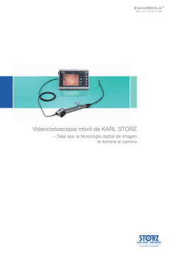 Videocistoscopia móvil de KARL STORZ