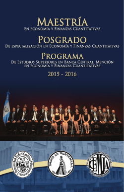 ii. justificación y pertinencia del posgrado y de la maestría otorgados