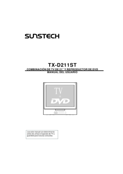 Sunstech TXD211ST Manual - Recambios, accesorios y repuestos
