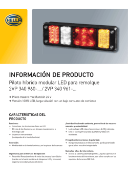 piloto de remolque 24 V - HELLA