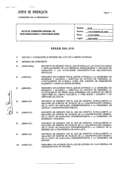 Actas 2008 - Junta de Andalucía