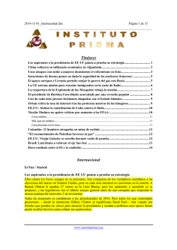 Titulares Internacional - institutoprisma.org