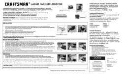 LASER PARKER LOCATOR - LiftMaster