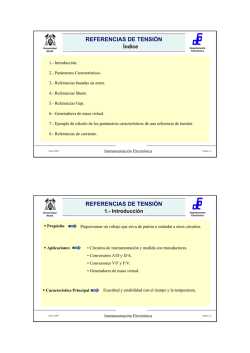 REFERENCIAS DE TENSI&Oacute;N REFERENCIAS DE TENSI&Oacute;N