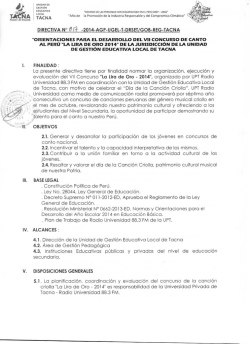directiva nº017-2014-agp-ugel-t-drset/gob.reg.tacna - UGEL Tacna