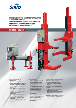 Sirio SRM98H PDF - Sirio equipment
