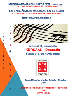 Programa general - EHME