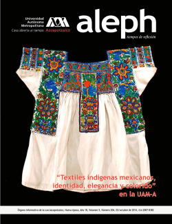 Aleph, 02/Octubre 2014 - UAM Azcapotzalco - Universidad