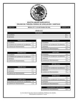 20 - Tribunal Federal de Conciliación y Arbitraje
