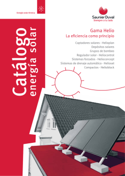 Cat&aacute;logo energ&iacute;a solar