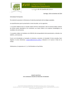 Notificación Poster Gestión Sanitaria Zoonosis Inocuidad Alimentaria