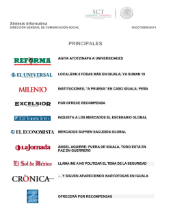 PRINCIPALES - Secretar&iacute;a de Comunicaciones y Transportes