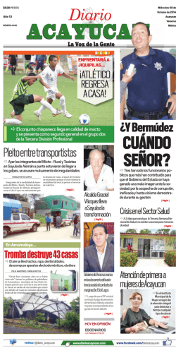¿Y Bermúdez - Diario de Acayucan