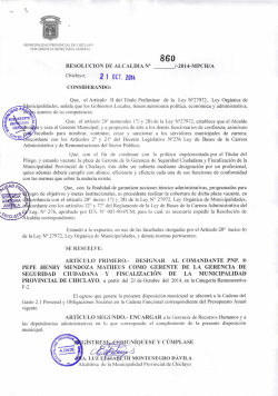 RA-860-2014-MPCH-A - Municipalidad Provincial de Chiclayo