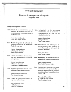 Direcci&oacute;n de Estudios de Postgrado. Trabajos de grado