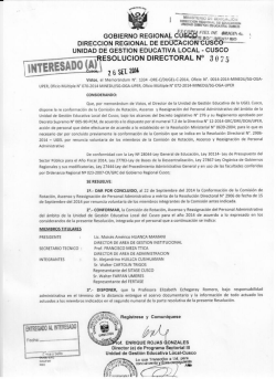 GOBIERNO REGIONAL CU56ïl_,«:fá ÏIE:ÏÏZÏ“ ? - Ugel Cusco