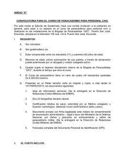 ANEXO “E” - Ministerio de la Defensa de Guatemala