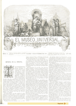 I REVISTA DE LA SEMANA. - Biblioteca Virtual Miguel de Cervantes
