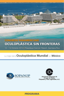 programa - Sociedad Mexicana de Oftalmología