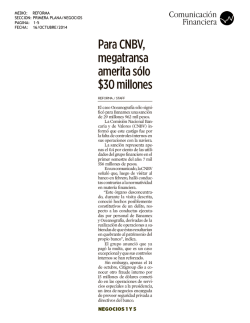 MEDIO: EL SOL DE MEXICO - ComFin