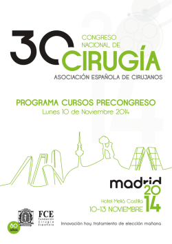Programa final Cursos en PDF - CN CIRUGIA 2014