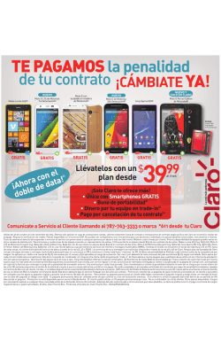 TE PAGAMOS la penalidad - Claro